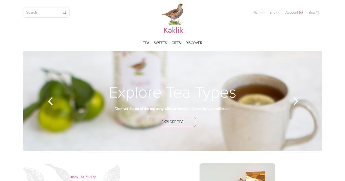 Keklik — разработка корпоративного сайта